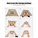 Waterproof Climbing Bucket Messenger Bag Large-Capacity Shopping Tote Pouch