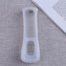 Silicone Cover Case Skin Sleeve for Nintendo Wii Remote Controller(White)