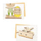 Desktop Ornament Wooden Rabbit Ornaments Bunny Easter pendants Stand