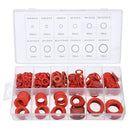 Kit Fasteners Red Steel Paper Flat Ring Seal Insulation Washer Flat Washer