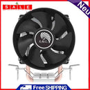 Dual Heat Pipes CPU Cooler 12V Desktop CPU Fan Silent Radiator