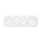 Epoxy Transparent Xmas Tree Silicone  Mould Christmas Mold Merry Christmas