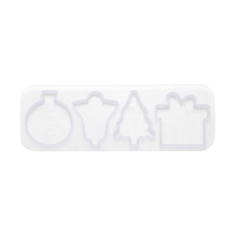 Epoxy Transparent Xmas Tree Silicone  Mould Christmas Mold Merry Christmas