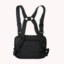Fashion Women Chest Shoulder Bag Hip Hop Multi-pocket Pouch Oxford Street Packs