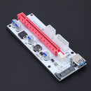 60cm 008S PCI-E Riser1X 16X USB3. 0 Adapter Card Cable for BTC Miner