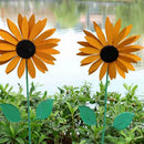 Garden Decor Rotating Sunflower Wind Spinner Windmill Lawn Flower Wind turn