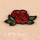 Fashion T-shirt Jeans Craft Sew/Iron on Embroidered Flowers Applique Patch
