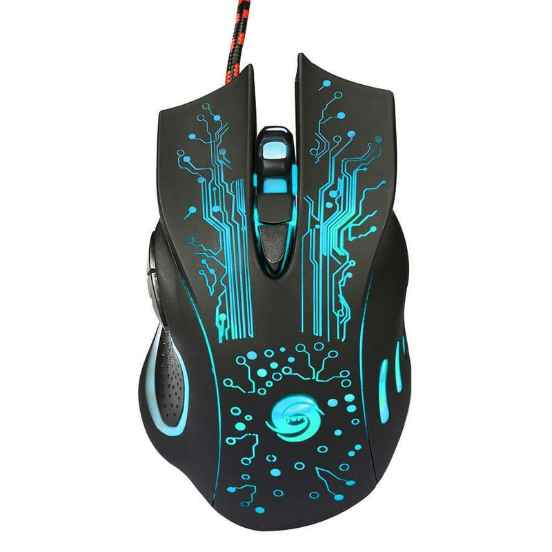 3200 DPI LED Optical 6D USB Wired Gaming Game Mouse Pro Gamer Mice for PC Laptop