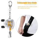 Retractable Reel Retractable Keychain Key Ring Belt Clip ID Card Badge Holder
