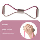 8 Word Chest Expander Resistance Bands Sport Workout Muscle Training Puller R