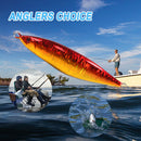 S Shaped Luminous Fishing Lure 12cm 160g Metal Artificial Bait (JIG81-4)