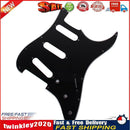3Ply SSS 11 Holes Strat Electric Guitar Pickguard for FD (Black) Newly
