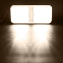 48 LED Ceiling Light 12V DC Dome Lamp with Switch for RV Boat Caravan Motorhome