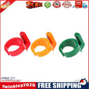 3pcs Plastic Sewing Thimble Ring with Blade Finger Thimble Thread Cutter