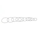 3x200pcs Waterproof O-Ring Back Seal Gaskets Watch Repair Tool (0.7mm)