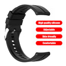 Silicone Smart Watch Strap Wrist Band for Amazfit GTR 2e/GTR 2 (Black) Newly