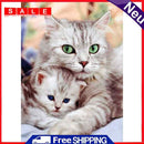 5D DIY Diamond Painting Cross Stitch Hugging Cat Embroidery Craft Needlework Set