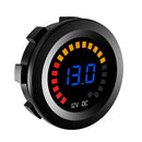 DC 5-36V LED Digital Color Display Voltmeter Car Motorcycle Volt Panel Meter