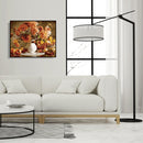 DIY Digital Oil Painting By Numbers Kits Desk Flowers Modern Wall Art Decoration