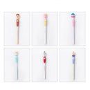 Unzip Stationery Gifts Rotating pen Black Ink Cartoon Pencils Gel Pens