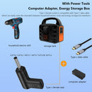 12V Adapter Connector PVC PD Type-C To DC Universal Multifunctional for Mini Fan