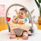 Baby Sofa Support Seat Cover Learning To Sit Chair Case No Filler (Grey) Newly