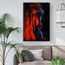 5D DIY Full Round Diamond Painting Horse Rhinestone Embroidery Wall Art Crafts