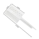 Tail Hair Dyeing Coloring Highlighting Comb Fish Bone Hair Brushes (White) Newly