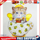 5D DIY Special Shaped Diamond Painting Cat Cup Cross Stitch Embroidery (03)