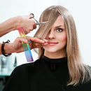 Electroplating Rainbow Comb Clipper Oil Head Hair Styling Comb (Rainbow) Newly