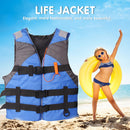 Adults Floating Jacket Lightweight Life Vest for Fishing Swimming (Blue) Newly