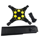 Kick Trainer Solo Practice Soccer Training Juggle Elastic Band (Yellow Dot)