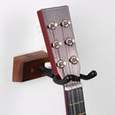 Guitar Wall Mounted Hanger Hook Holder Bass Ukulele Display Wooden Stand Rack