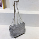 Fashion Diamonds Shoulder Bags Women Rhinestones Chain Crossbody Handbag