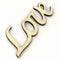 occitop wood love script word sign ornaments rustic wall tattoo for scrapbook