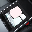 2pcs Flocking Organizer Container for Tesla 3/ Y Car Central Armrest Storage