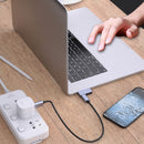 Data Transfer USB C Male to Dual USB C Female PD Charger Type-C Splitter