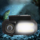 Mini Work Light Fishing Head Lamp XPE+2* COB LED Headlamp Running Headlight