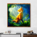 5D DIY Diamond Painting Forest Fox Cross Stitch Embroidery Rhinestones Kits