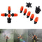 Garden Sprinkler Automatic Watering System 360 Degree Rotary 5 Sprinkler L5N4