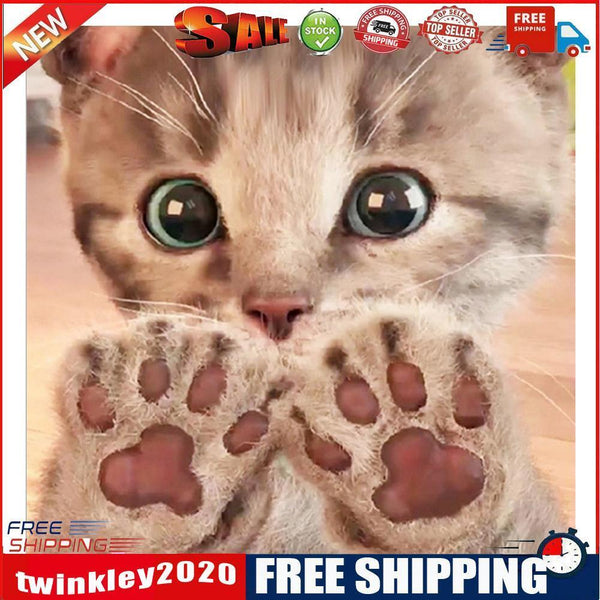 5D DIY Full Drill Diamond Painting Cat Cross Stitch Embroidery Kit Wall Art