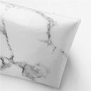 Marble Tissue Box Case Leather Home Car Napkin Paper Towel Container (White