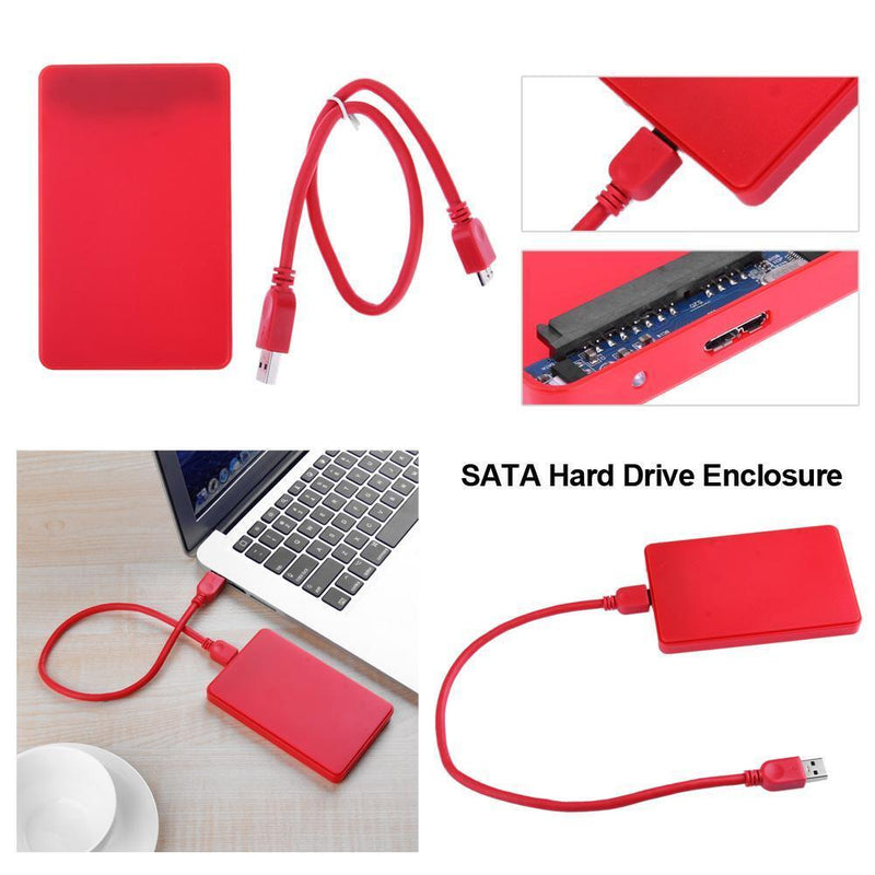 2.5in USB3. 0 SATA Box 3TB HDD Hard Drive SSD External Chassis Chassis for P