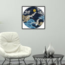 Diamond Embroidery Two Flying Crane Diamond Painting Cross Stitch Needlework