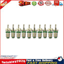 10pcs R134a Car A/C Valve Cores Auto Air Conditioning Valve Cores Green Newly