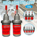 2pcs Multi Purpose Adhesive Glue Instant Strong Oily For Plastic Metal Glue I9S0