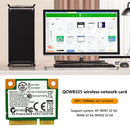 QCWB335 Mini PCI Express Wireless WiFi Bluetooth 4.0 Card Adapter for Laptop
