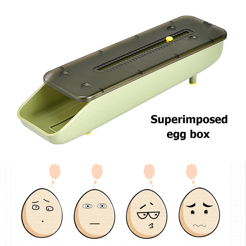 Creative Egg Storage Box Kitchen Refrigerator Egg Tray Fresh Keeping Containers