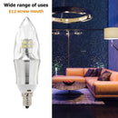 E12 5W LED SMD2835 AC85-265V Corn Bulb Screw Use Candle Light (Cold White) Newly