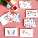 Flower Message Invitation Card Postcard Greeting Cards Thank You Cards
